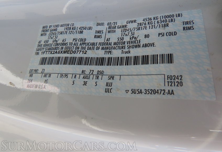 2021 Ford F-250 Super Duty - Image 49