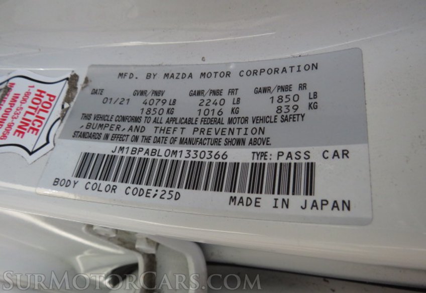 2021 Mazda Mazda3 Sedan - Image 49