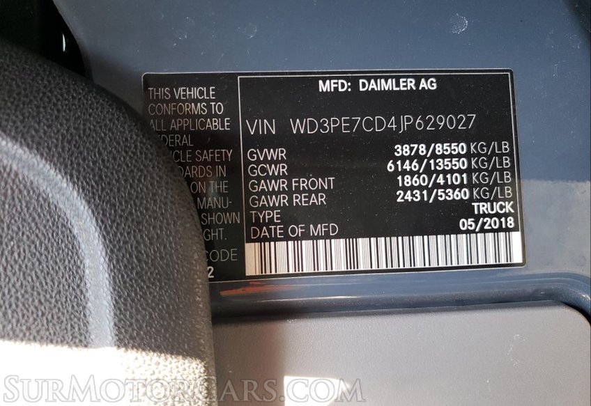 2018 Mercedes-Benz Sprinter Cargo Van - Image 39