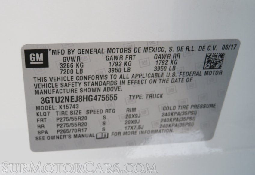 2017 GMC Sierra 1500 - Image 75