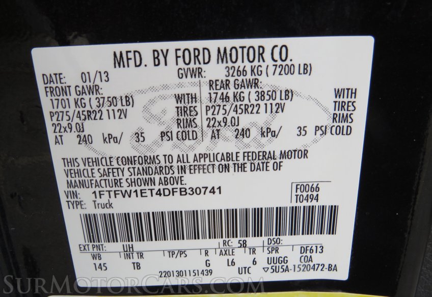 2013 Ford F-150 - Image 58