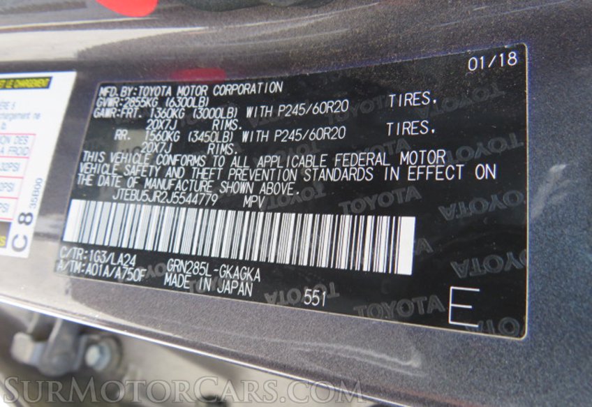 2018 Toyota 4Runner - Image 58