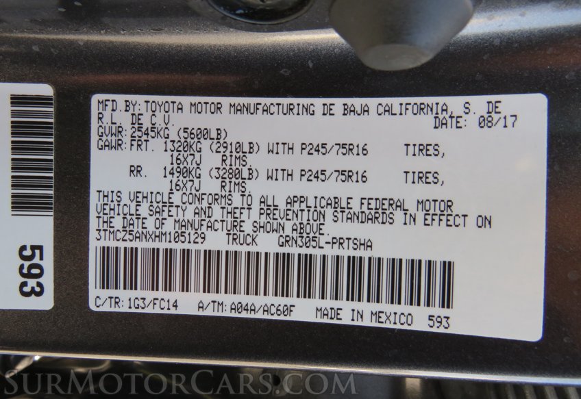 2017 Toyota Tacoma - Image 49