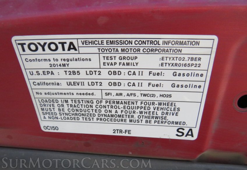 2014 Toyota Tacoma - Image 36