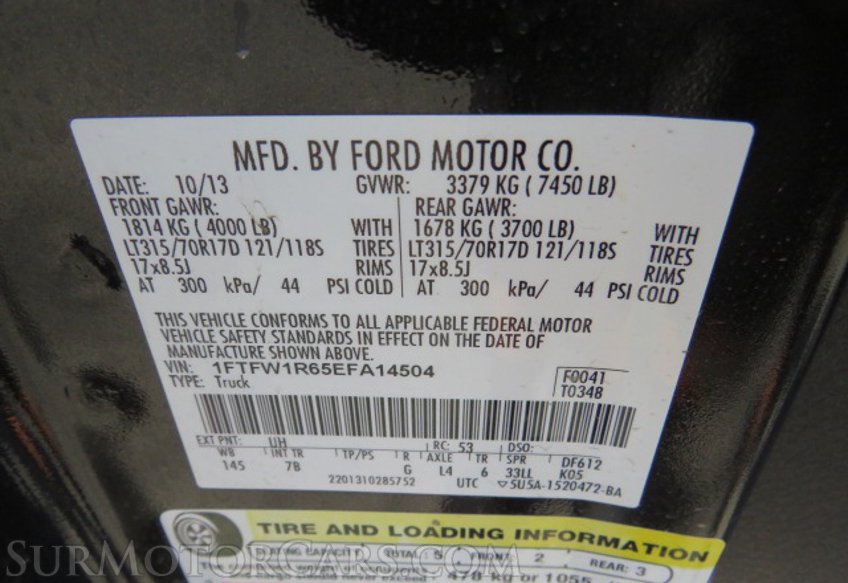 2014 Ford F-150 - Image 57