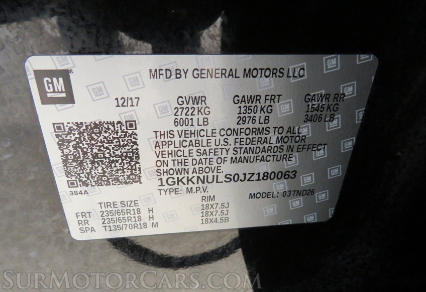 2018 GMC Acadia - Image 74