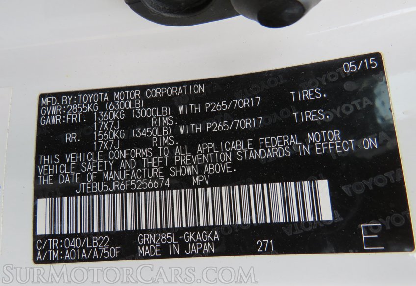 2015 Toyota 4Runner - Image 57