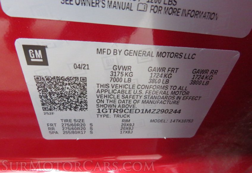 2021 GMC Sierra 1500 - Image 52