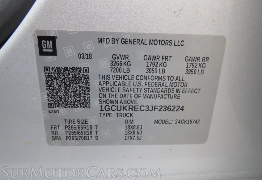 2018 Chevrolet Silverado 1500 - Image 51