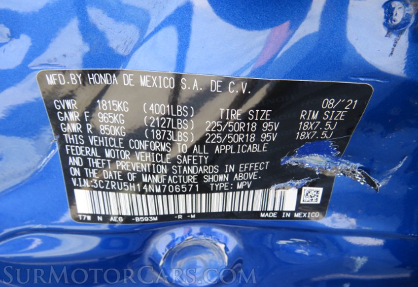 2022 Honda HR-V - Image 49