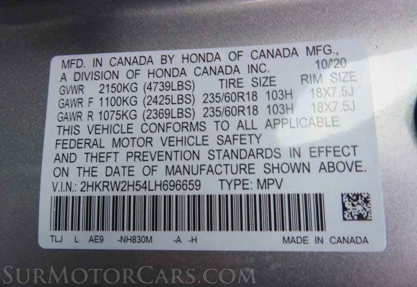 2020 Honda CR-V - Image 59