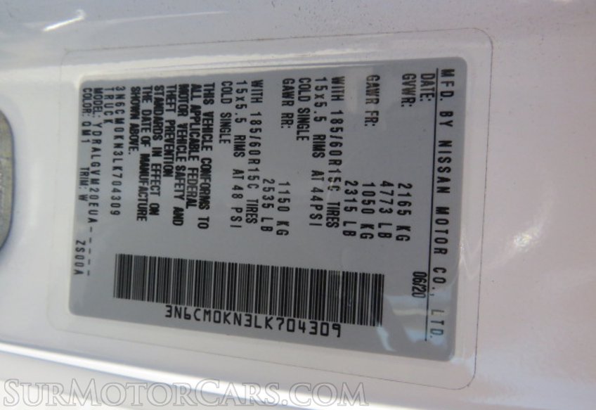 2020 Nissan NV200 Compact Cargo - Image 50