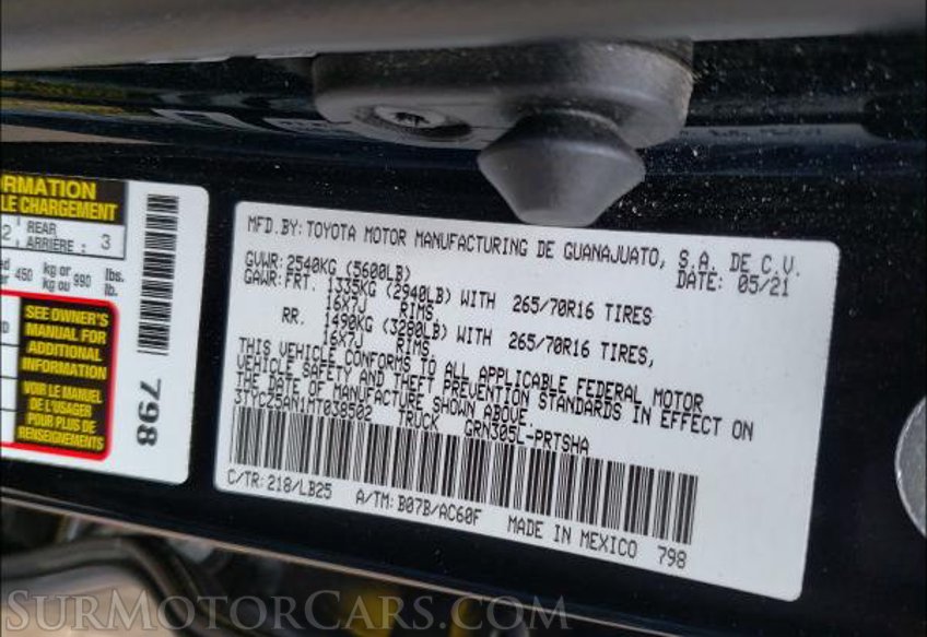 2021 Toyota Tacoma 4WD - Image 9