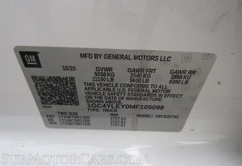 2021 Chevrolet Silverado 2500HD - Image 54