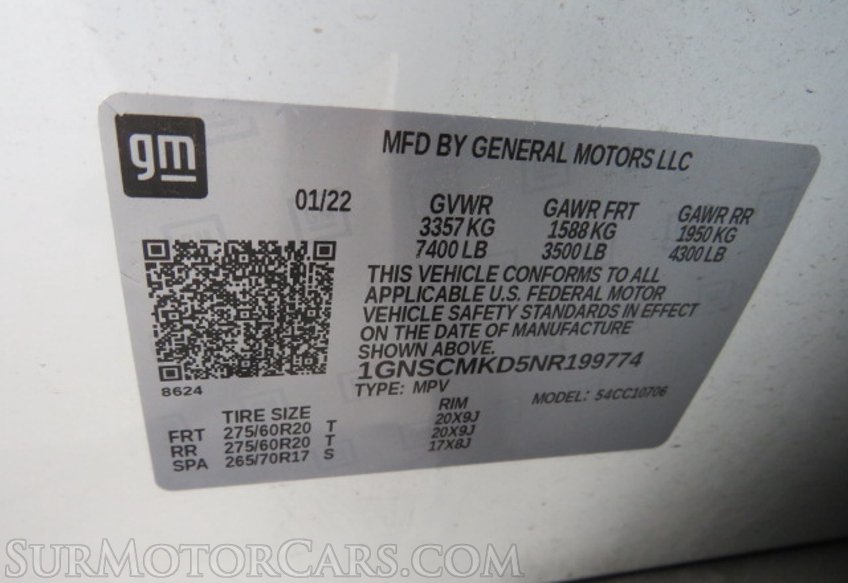 2022 Chevrolet Tahoe - Image 48