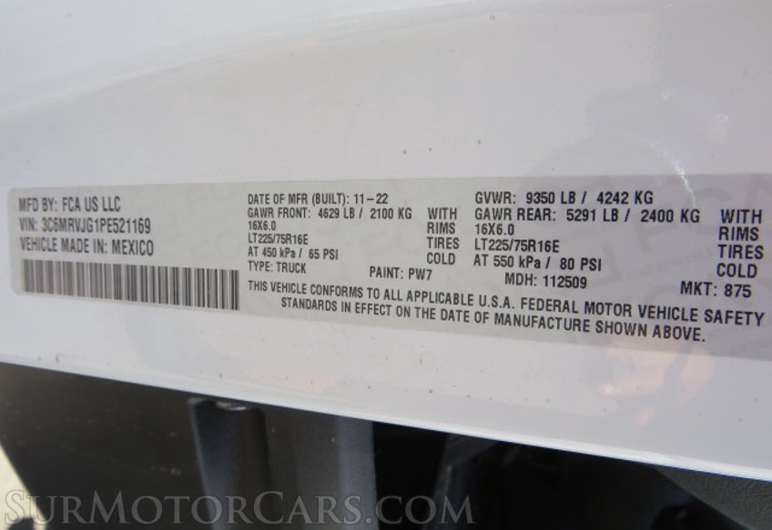 2023 Ram ProMaster Cargo Van - Image 45