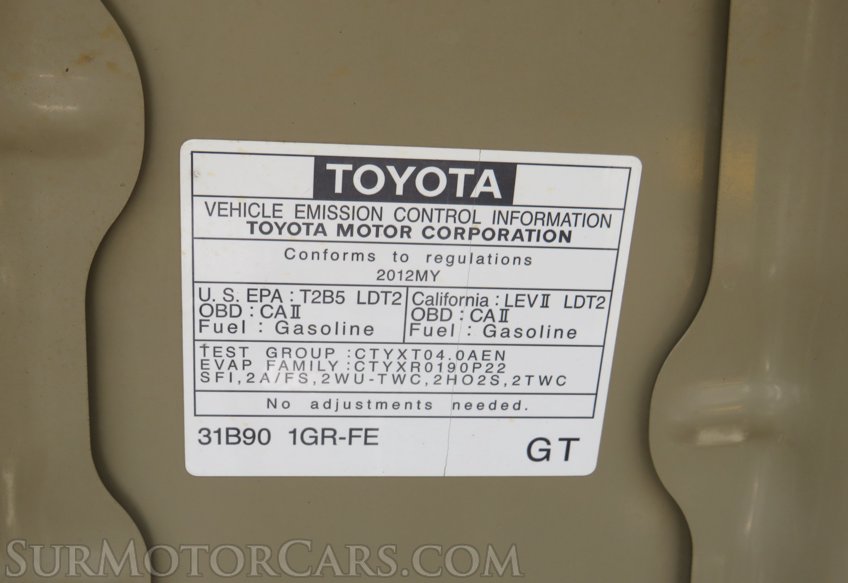 2012 Toyota FJ Cruiser - Image 56