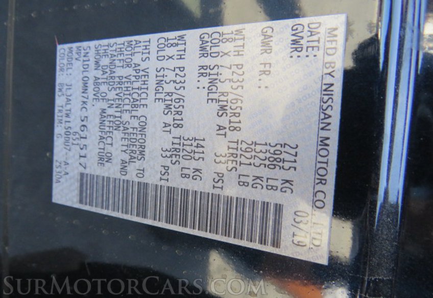 2019 Infiniti QX60 - Image 56