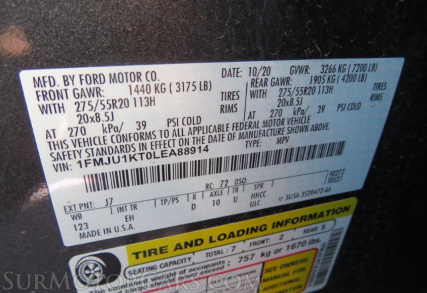 2020 Ford Expedition - Image 64