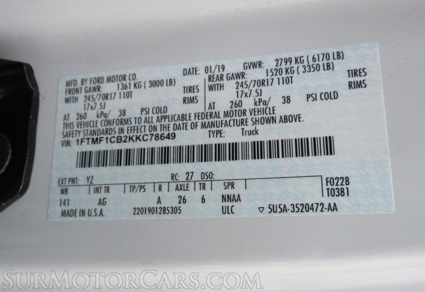 2019 Ford F-150 - Image 55