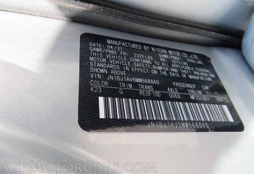 2021 Nissan Rogue Sport - Image 49