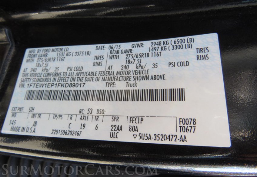 2015 Ford F-150 - Image 53