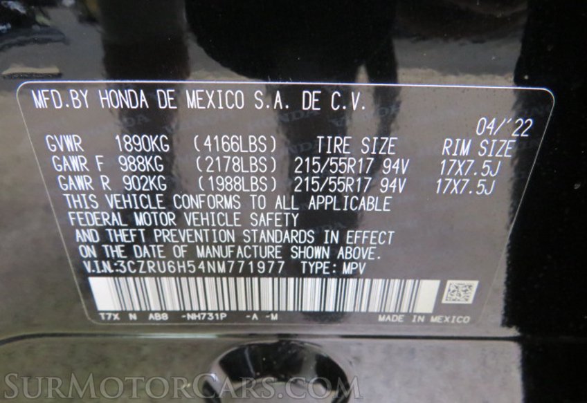 2022 Honda HR-V - Image 53