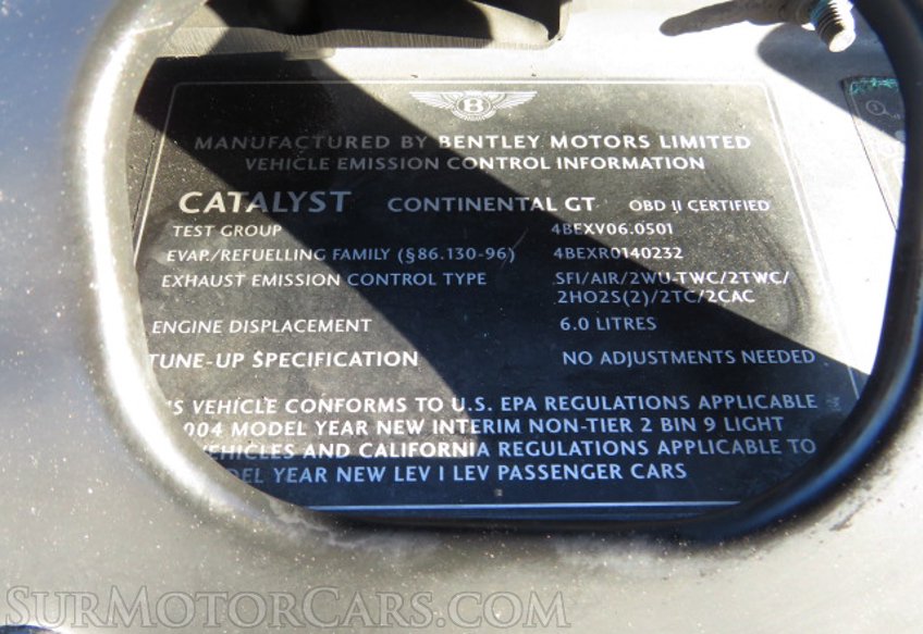 2004 Bentley Continental - Image 41