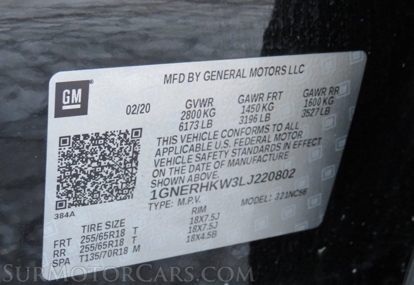 2020 Chevrolet Traverse - Image 61