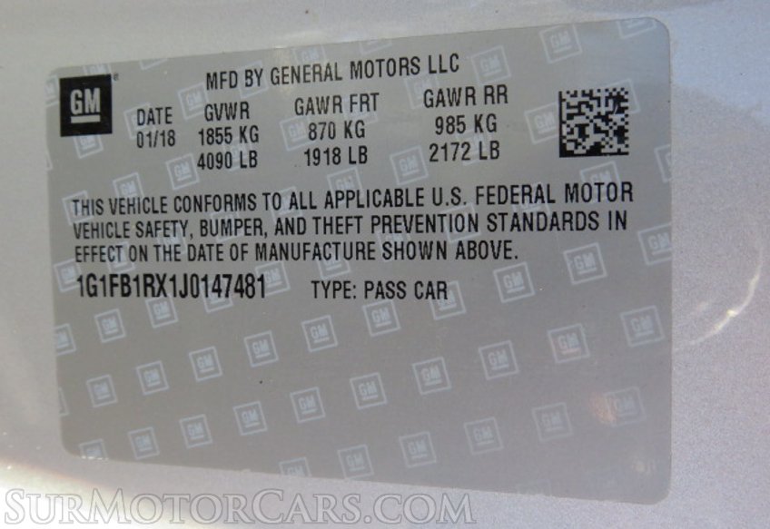 2018 Chevrolet Camaro - Image 47