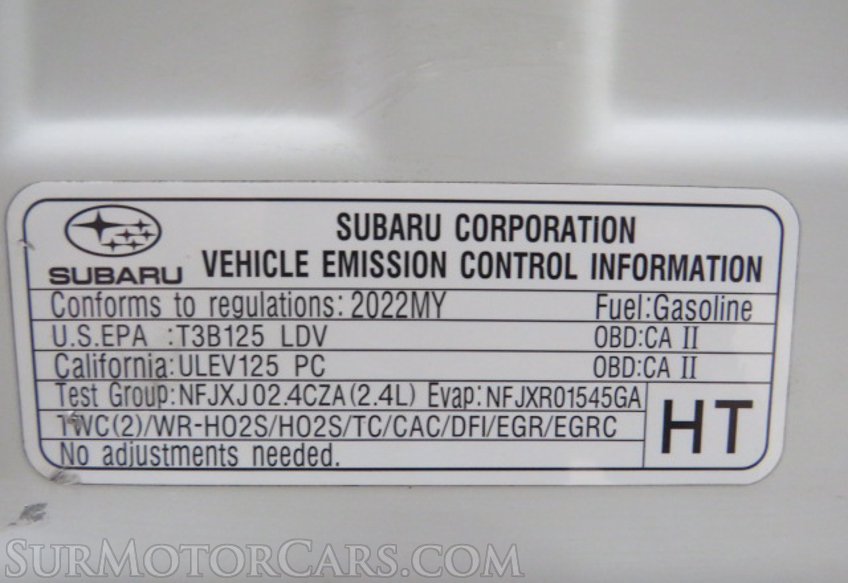 2022 Subaru WRX - Image 41