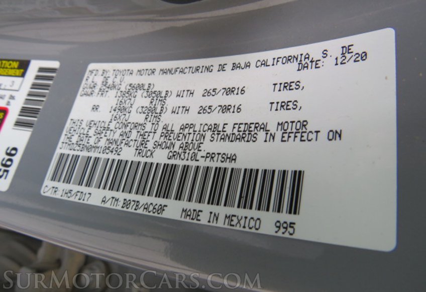 2021 Toyota Tacoma 4WD - Image 49