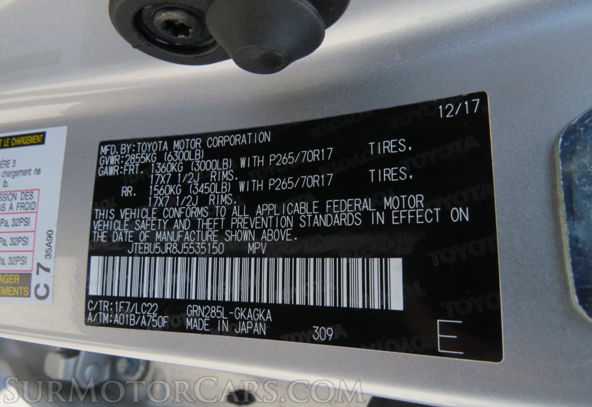 2018 Toyota 4Runner - Image 53