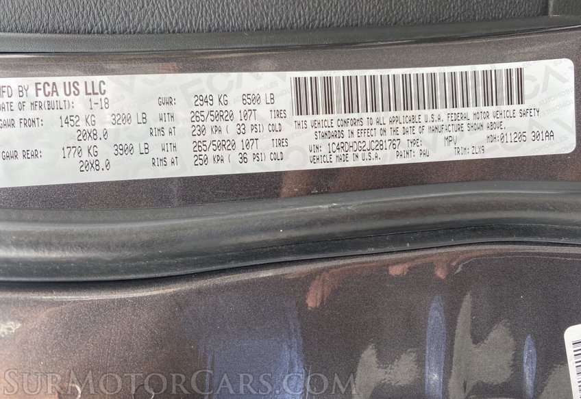 2018 Dodge Durango - Image 73