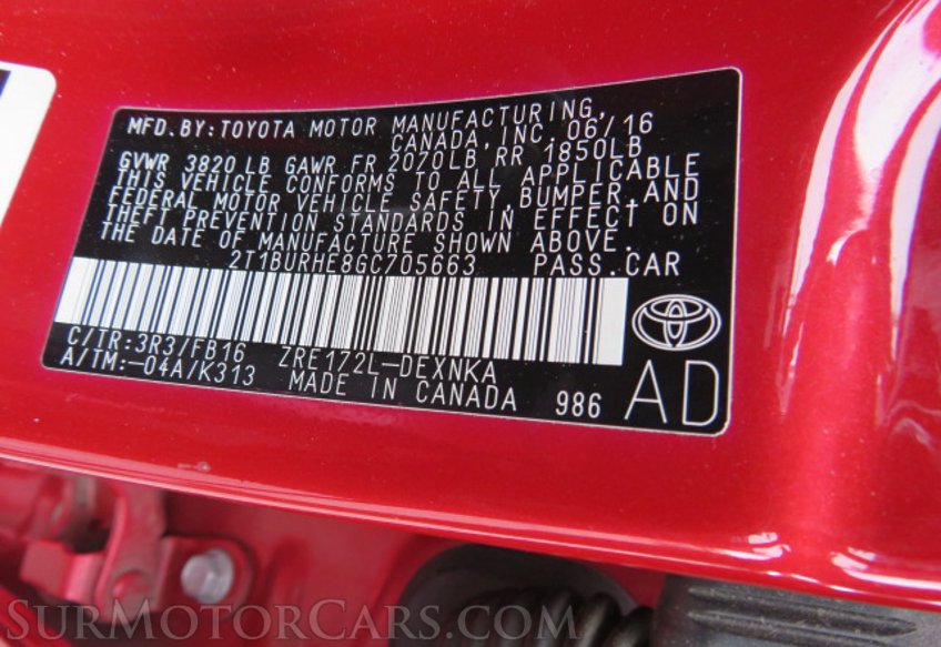 2016 Toyota Corolla - Image 47