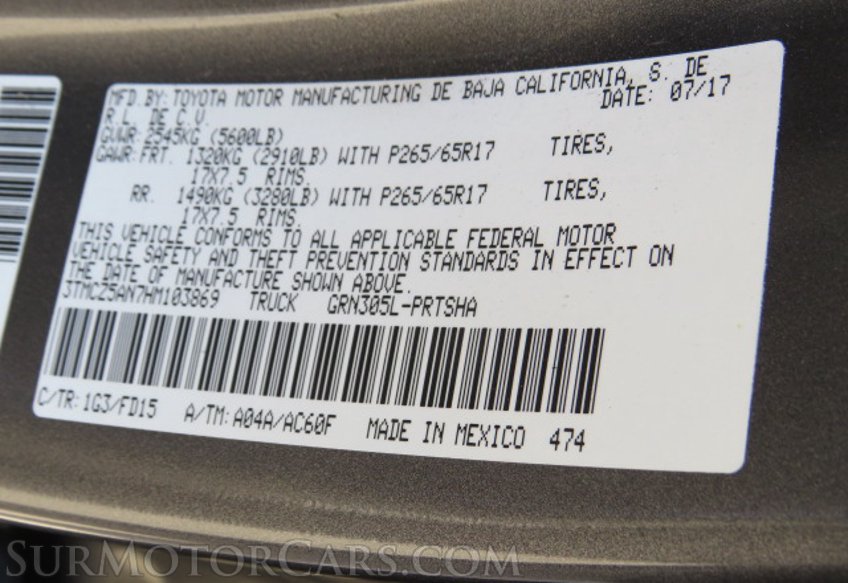 2017 Toyota Tacoma - Image 48