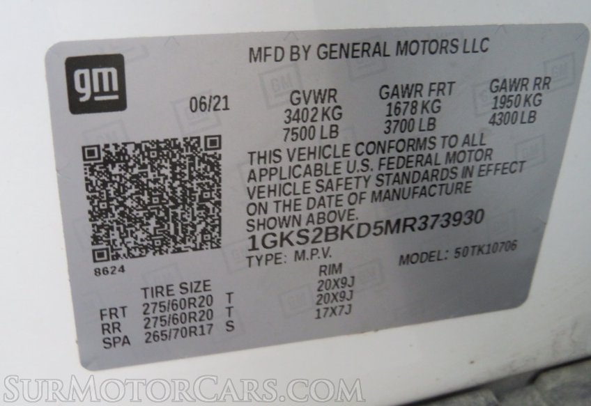 2021 GMC Yukon - Image 63