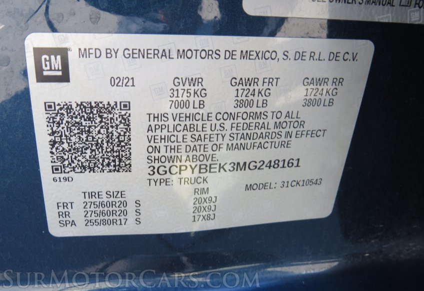 2021 Chevrolet Silverado 1500 - Image 64