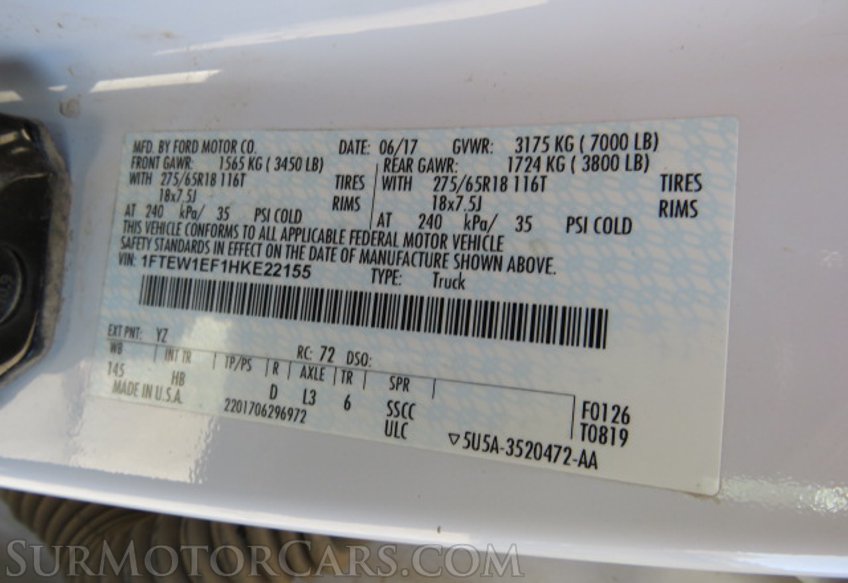 2017 Ford F-150 - Image 60