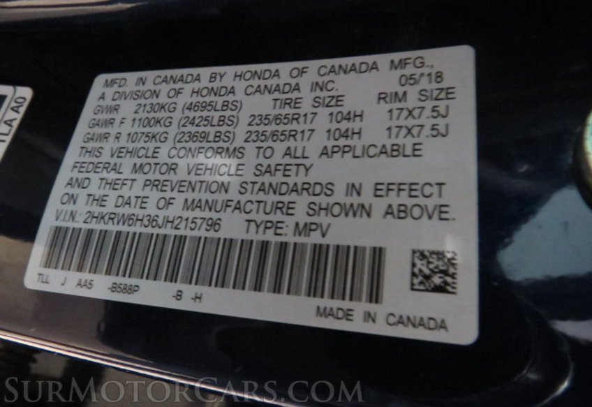 2018 Honda CR-V - Image 45