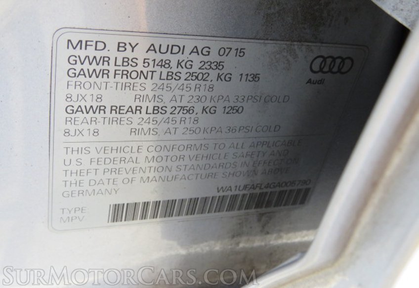 2016 Audi allroad - Image 51