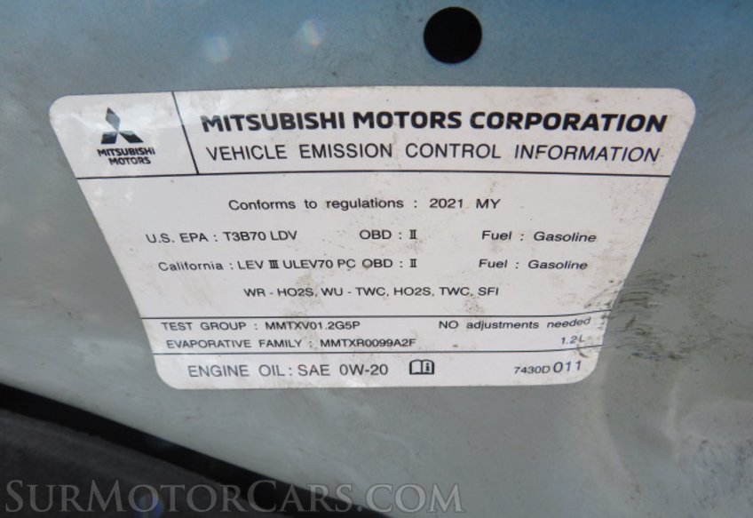 2021 Mitsubishi Mirage - Image 47