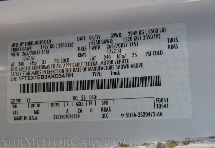 2019 Ford F-150 - Image 45