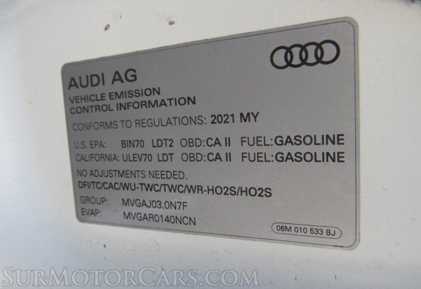 2021 Audi SQ5 - Image 53