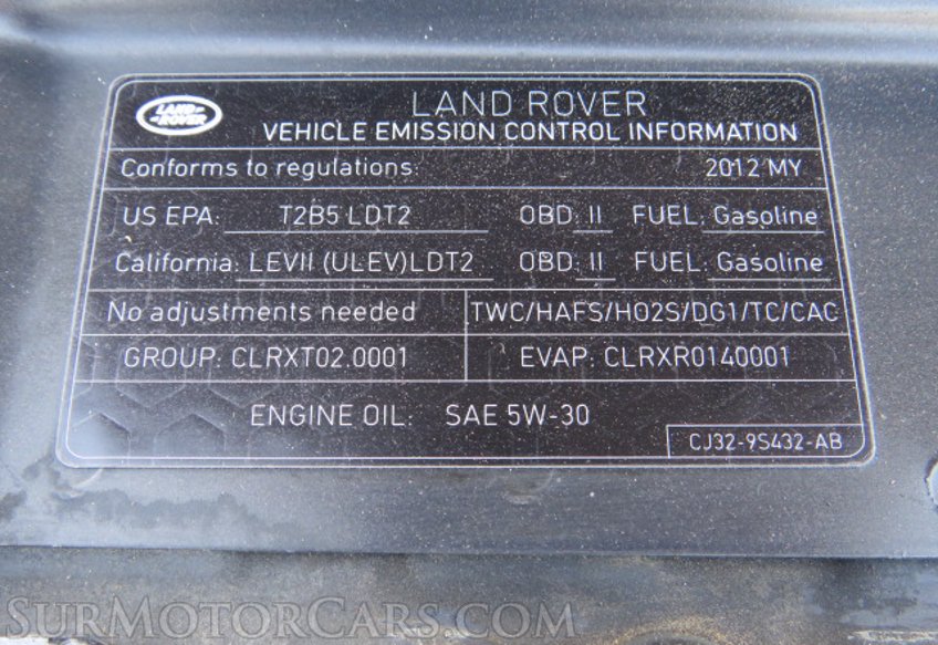 2012 Land Rover Range Rover Evoque - Image 53