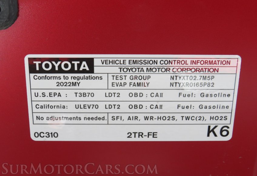 2022 Toyota Tacoma 4WD - Image 58