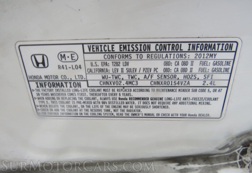 2012 Honda Accord Sdn - Image 45