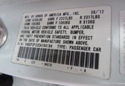 2012 Honda Accord Sdn - Image 43