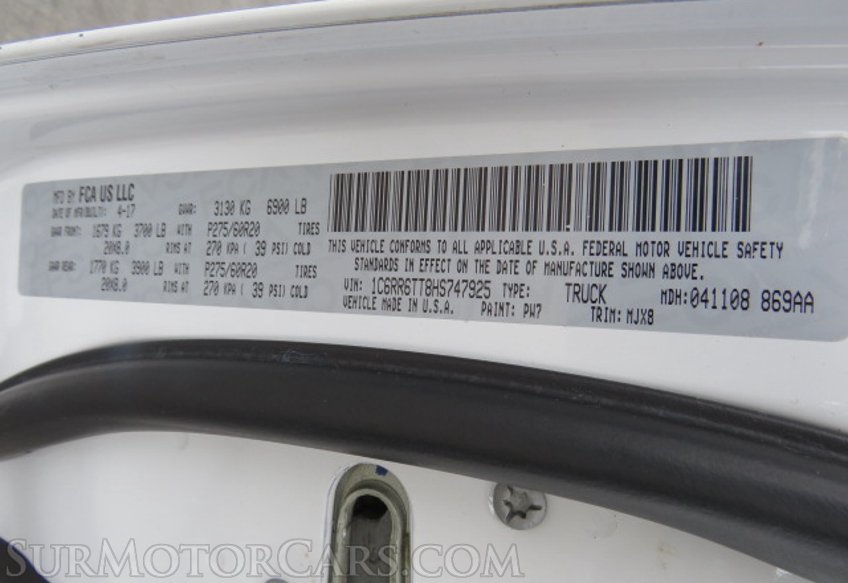 2017 Ram 1500 - Image 56