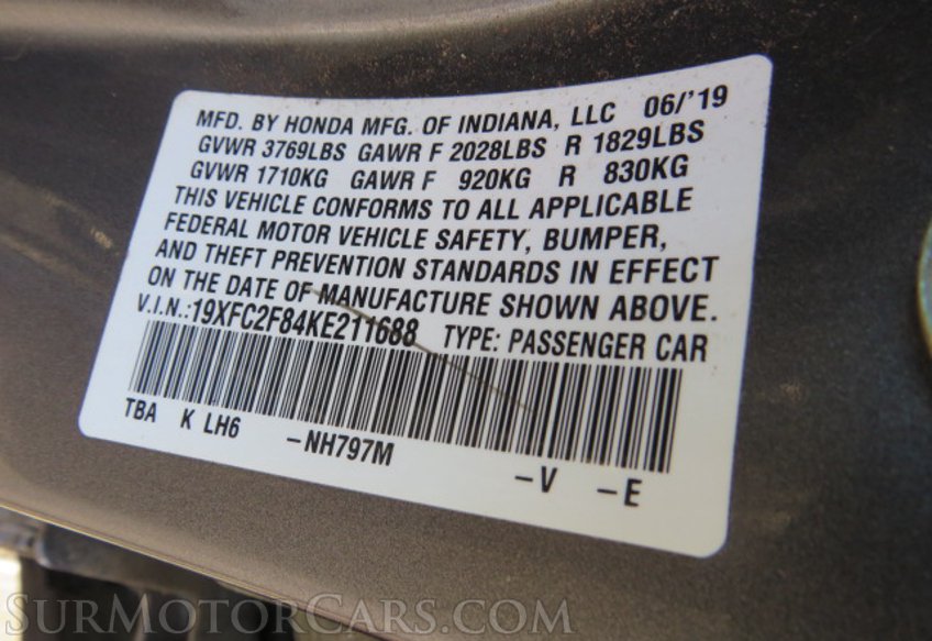 2019 Honda Civic Sedan - Image 48